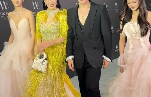 钟丽缇张伦硕携两女亮相红毯|女儿|考拉|风波
