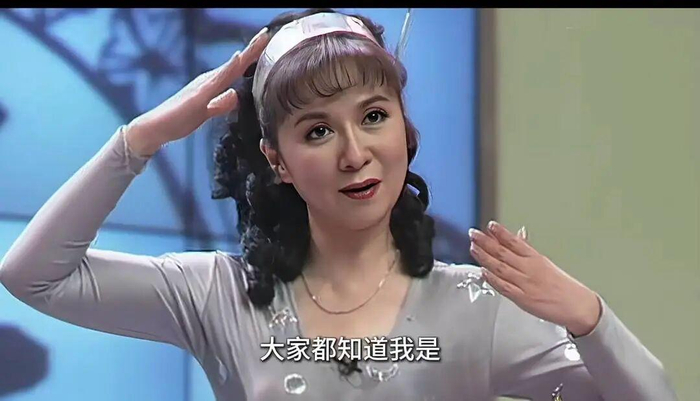 1996年蔡明在春晚上表演（节目截图）